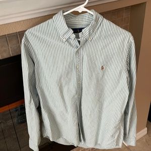 Ralph Lauren - mens - size L - green button down